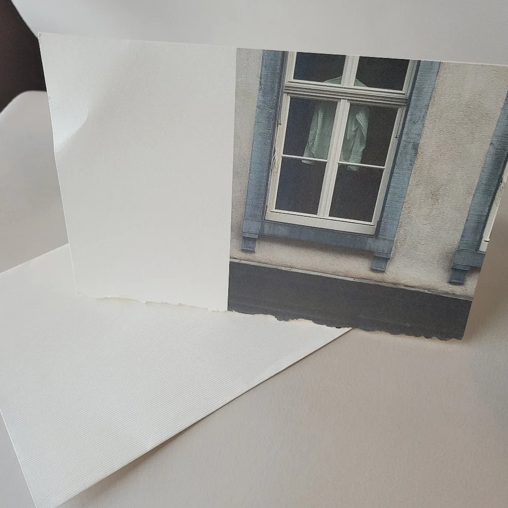 Artist Signed Window Image Card ~ 